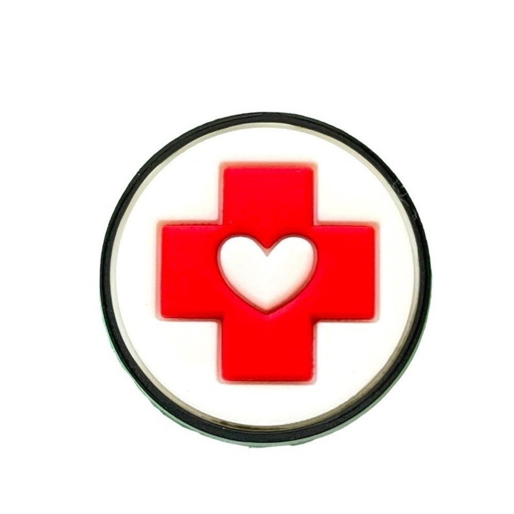 5/$10💥10/$15 Healthcare Red Cross Croc Charm
